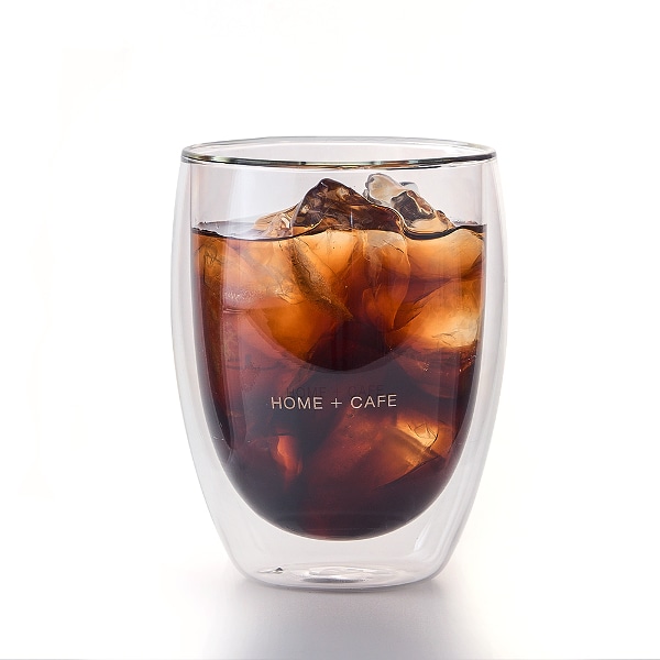 이중내열 보냉 유리컵 350ml DW350