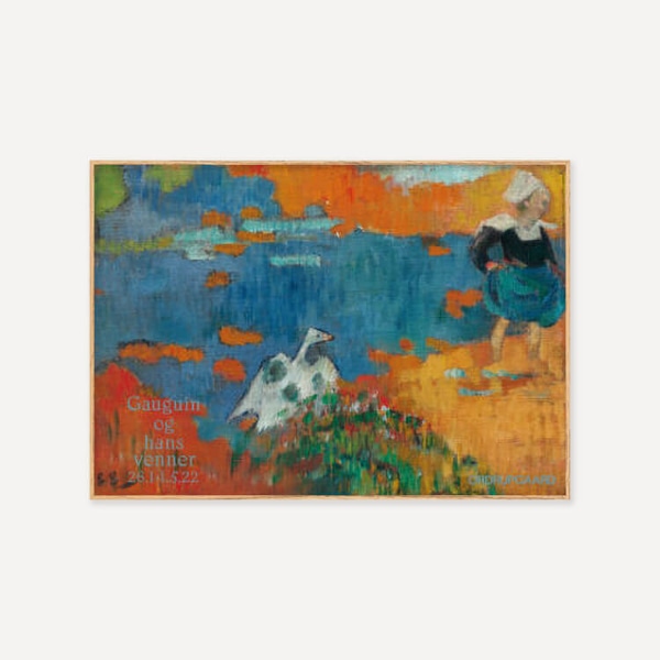 폴 고갱 / Breton Girl and Goose by the Water