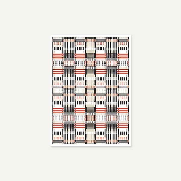 바우하우스 / Jacquard Design, c. 1928_액자 포함
