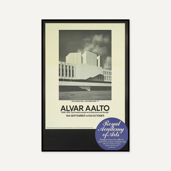 알바 알토 / Alvar Alto 1978_액자 포함