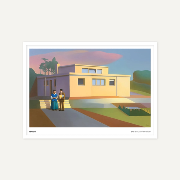 천 커 / Haus am Horn No.1, 2021_액자 포함