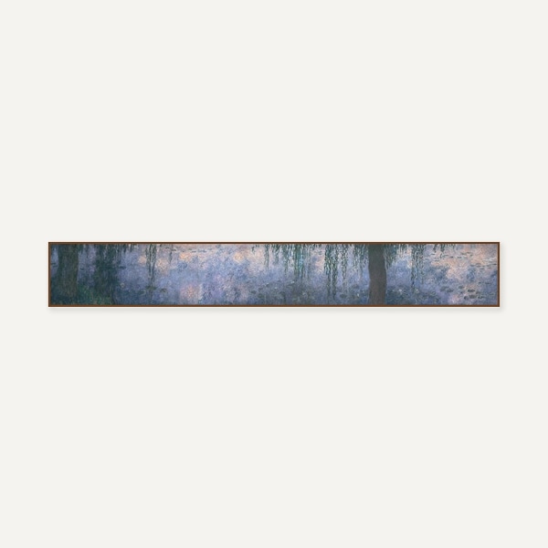 클로드 모네 / The Water Lilies-Morning with Willow_액자포함