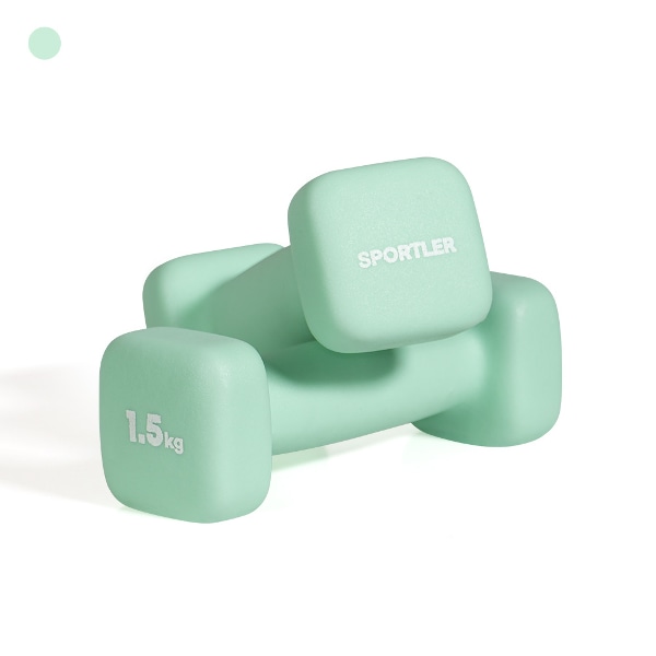 미용 아령 네오프렌 1.5kg 2개 세트