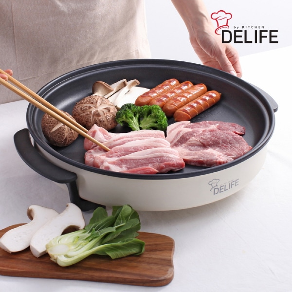 뷔페 파티 전기그릴 (피자팬) DLA-PZ1500