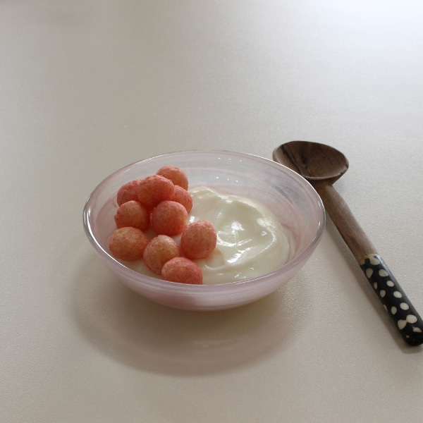 알라바스터 요거트볼 11cm 핑크