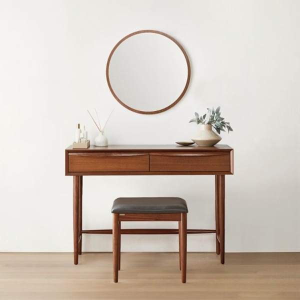 브루노 화장대세트_브라운