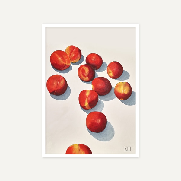 카이 가데 한센 / Peaches (50x70)_액자 포함