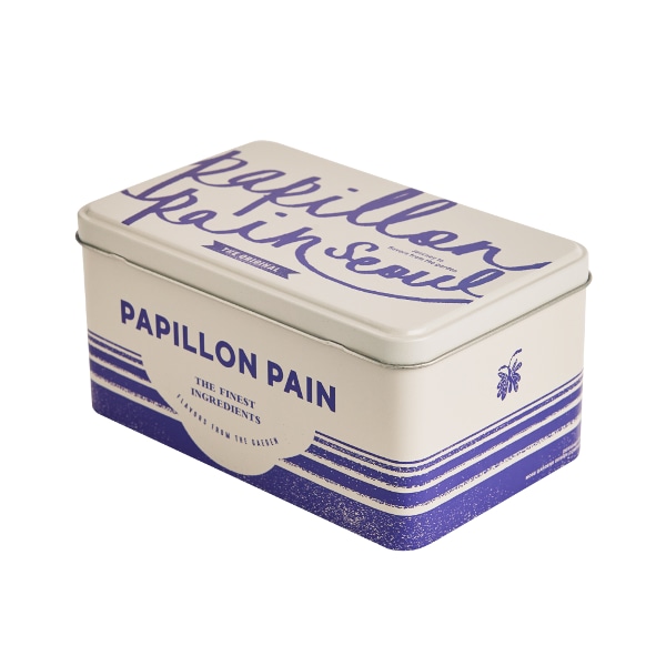 빠삐용빵 사각 틴 케이스