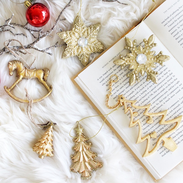 클래식 골드 오너먼트 (6type)