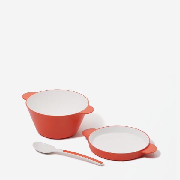 타크 키즈 디쉬 세트 M - 오렌지