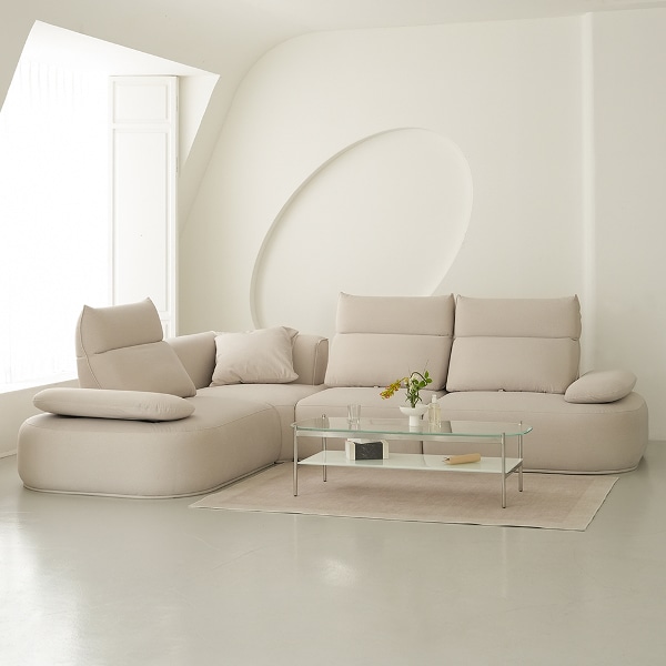 리나 이지클린  일자형 코너형 패브릭 소파 4인 5인