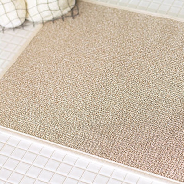 사사와시 바쓰 매트 Bath Mat_Brown