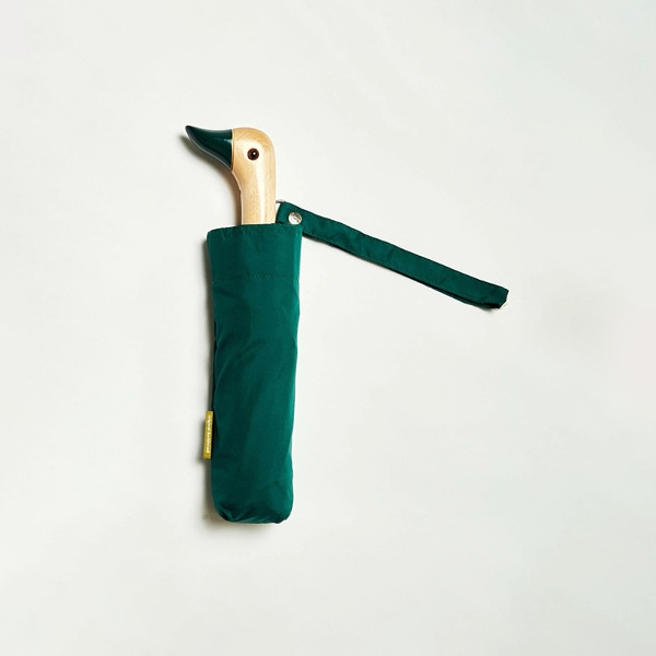오리지널 덕헤드 FOREST GREEN 컬러 강철 3단 우산