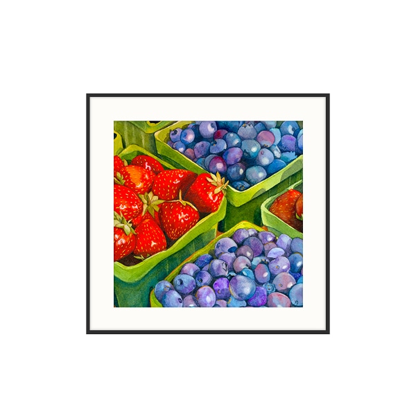 [10%쿠폰] 액자 Basket o Berries / 테리 힐(Terri Hill)
