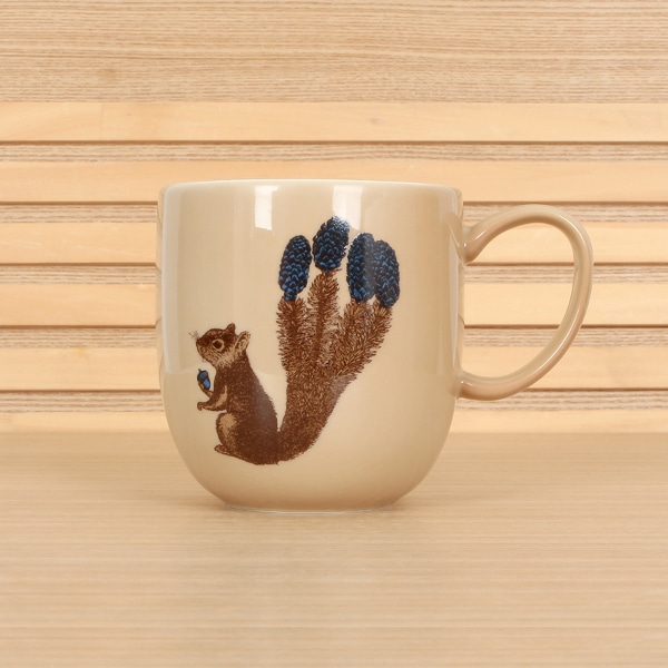 푸딘헤드 머그 375ml 다람쥐