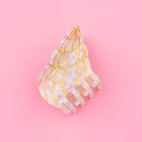 Shell Hair Claw 조개 헤어 집게핀