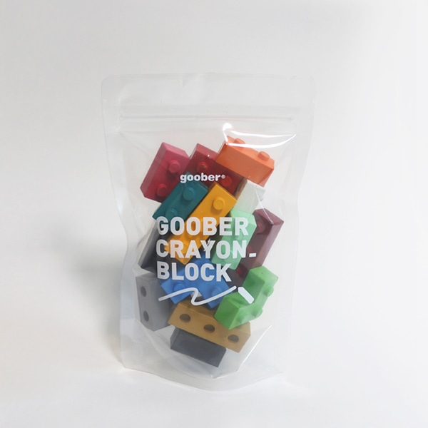 구버 크레용 블록 팩(18pcs)