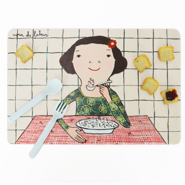 테이블매트 Alphabet Soup / 에바알머슨(Eva Armisen)