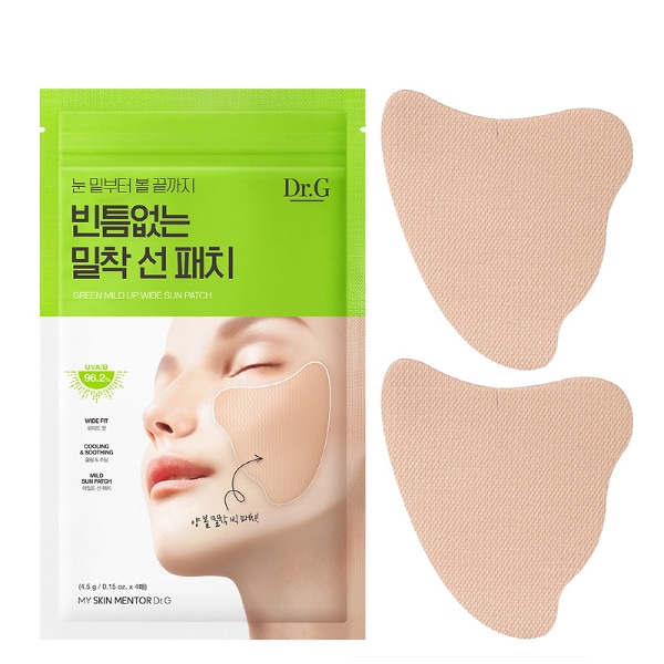 그린 마일드 업 와이드 선패치 4매
