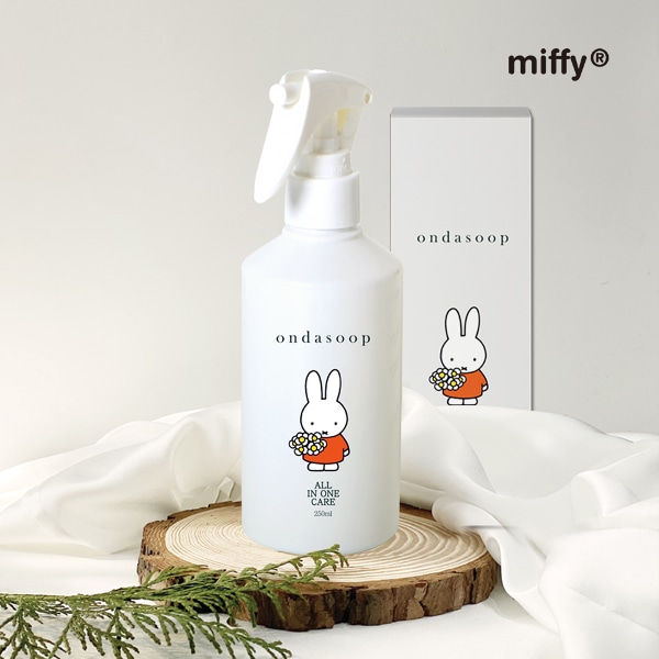 미피 캐릭터 냄새제거 섬유 탈취제 룸스프레이 250ml 굿즈