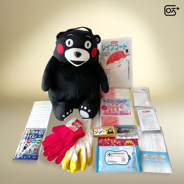 쿠마몬 생존배낭 세트 학교 재난재해대비 안전교육 생존가방