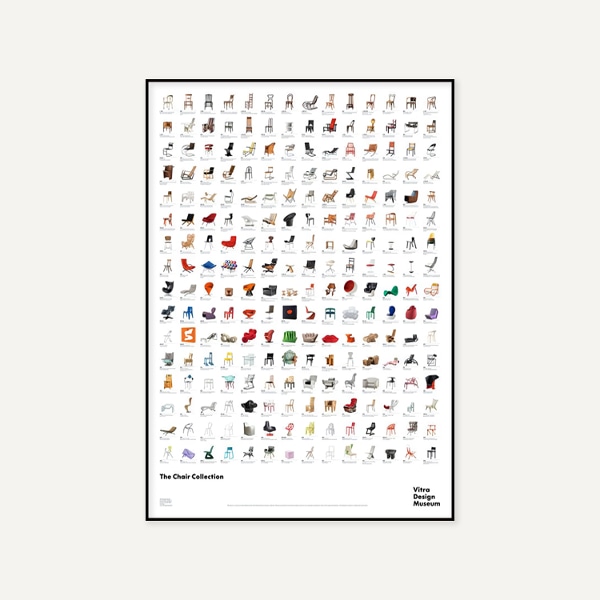 Vitra_The Chair Collection, 2022_액자 포함