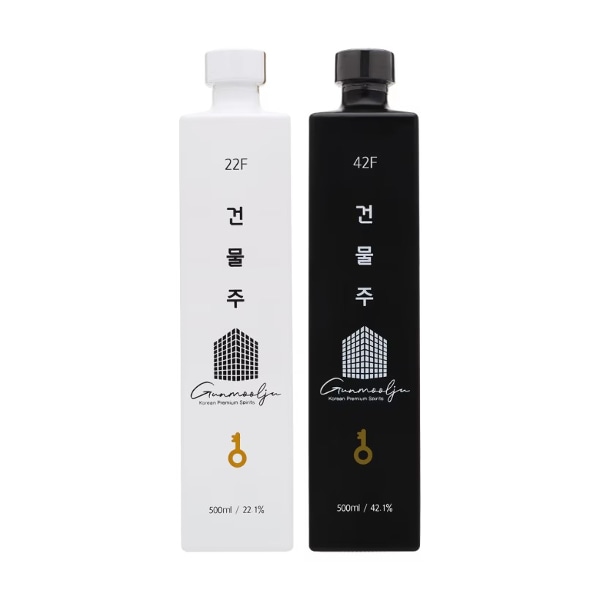 건물주 세트 500mlx2 22F, 42F 2년 숙성증류주