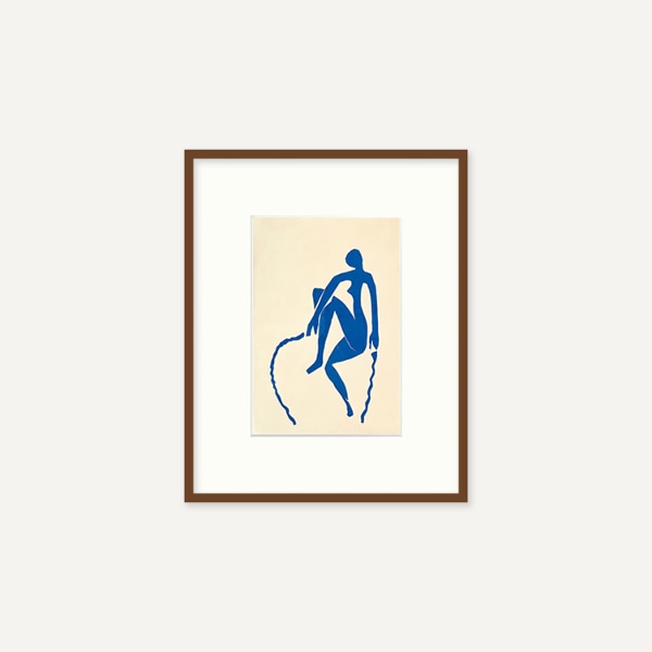 앙리 마티스 / Blue Nude, Skipping Rope, 1952_액자 포함