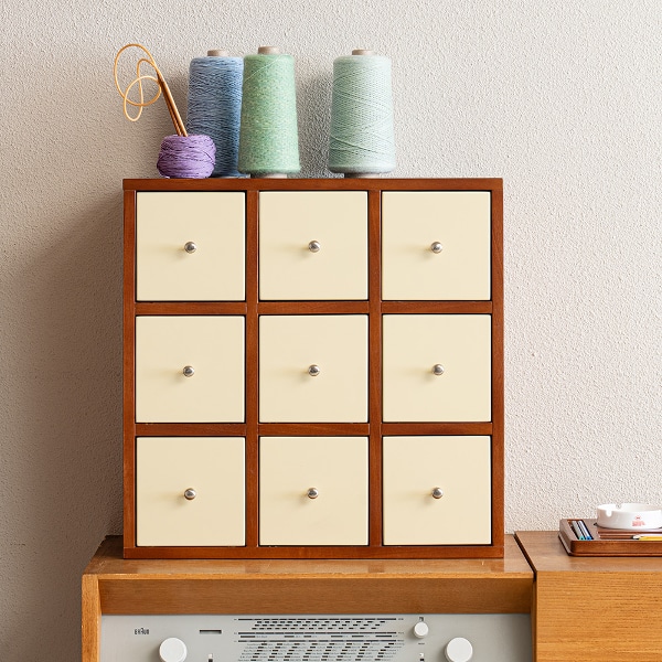 투톤 미니 수납함