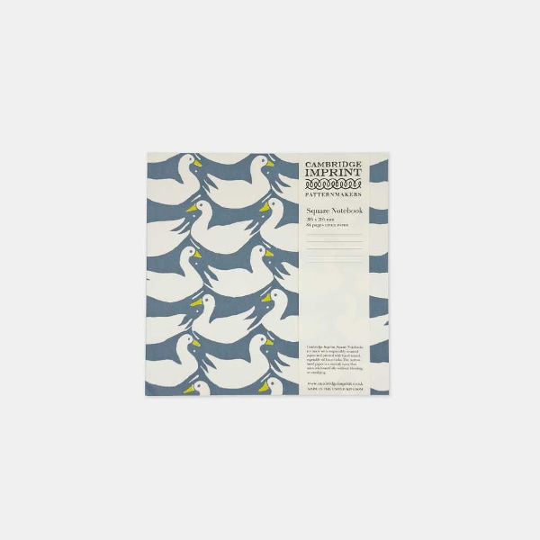 Square Notebook with Lined Paper in Ducks&Rabbits