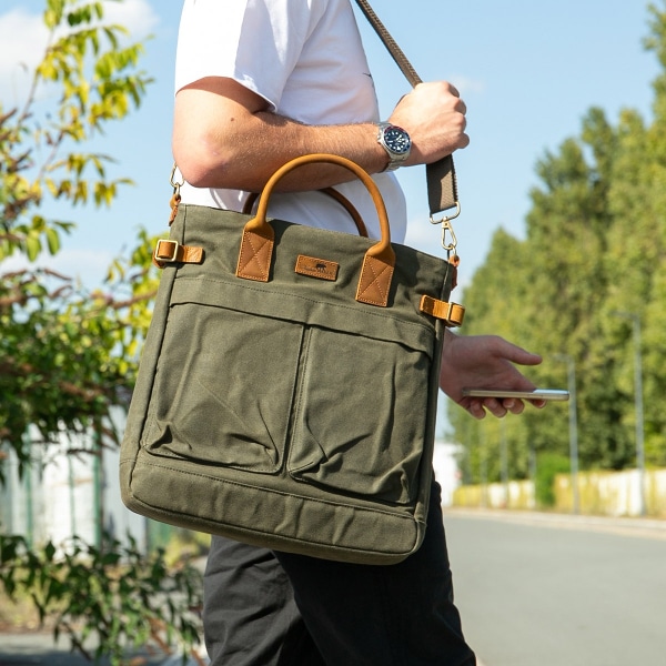 FAIRBANKS 투웨이 왁스캔버스 헬멧백