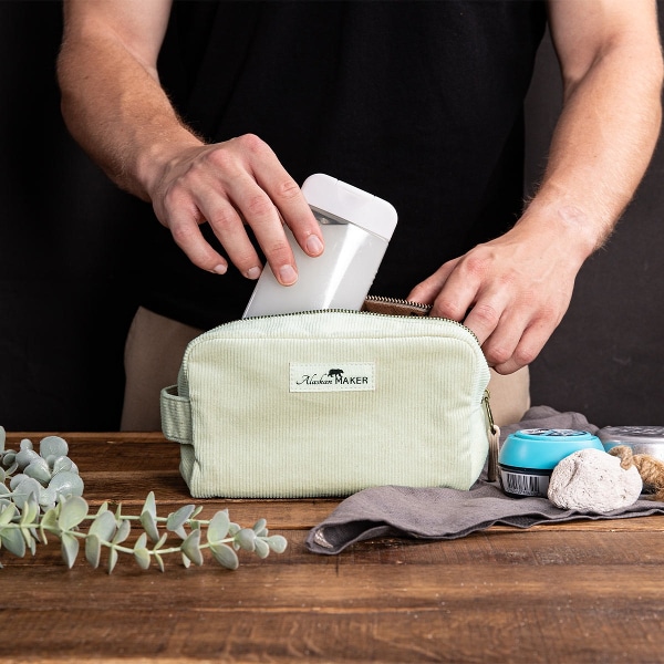 WILLOW 코듀로이 여행용 파우치