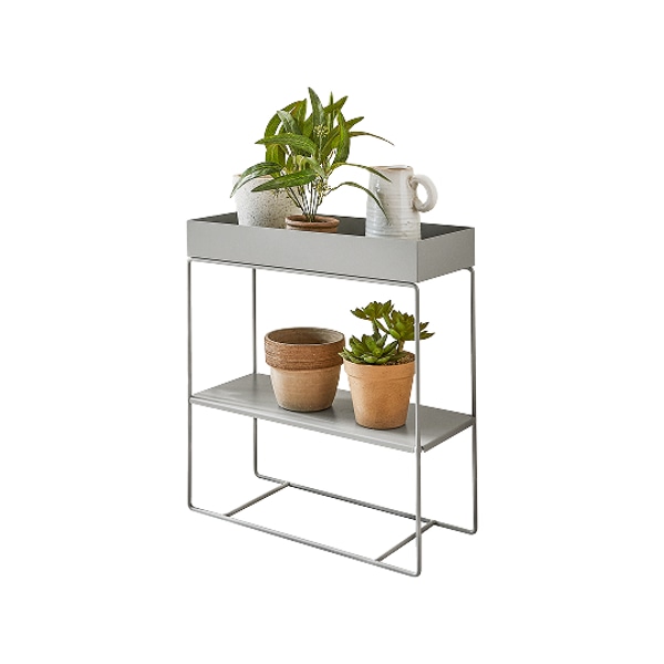 카스텐 2단 화분받침 소형_라이트그린