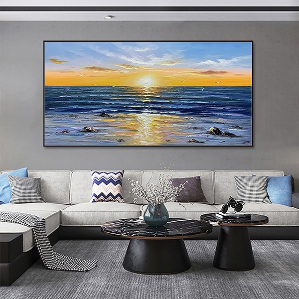 레브 라피네 액자 100x50cm [선셋]
