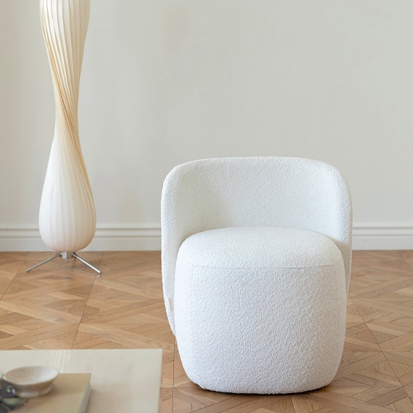 클램 라운지 1인 소파 / 아이보리