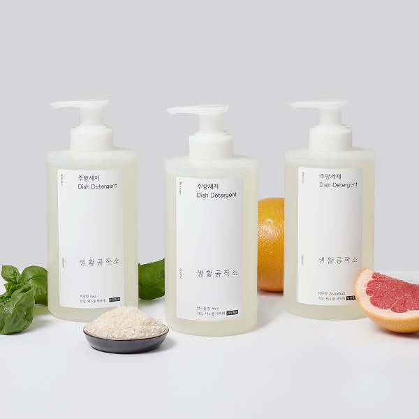 생활공작소 주방세제 500ml x 3개
