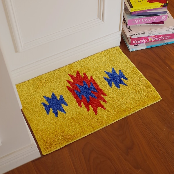 NAVAJO DOOR MAT (MUSTARD) _ 도어매트/발매트/러그 600*400mm