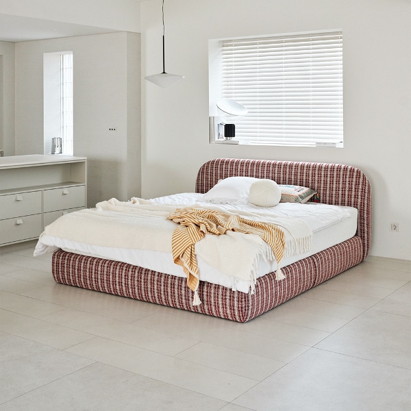 스페셜 패브릭 아워 BED 침대 프레임_ 라지킹 LK