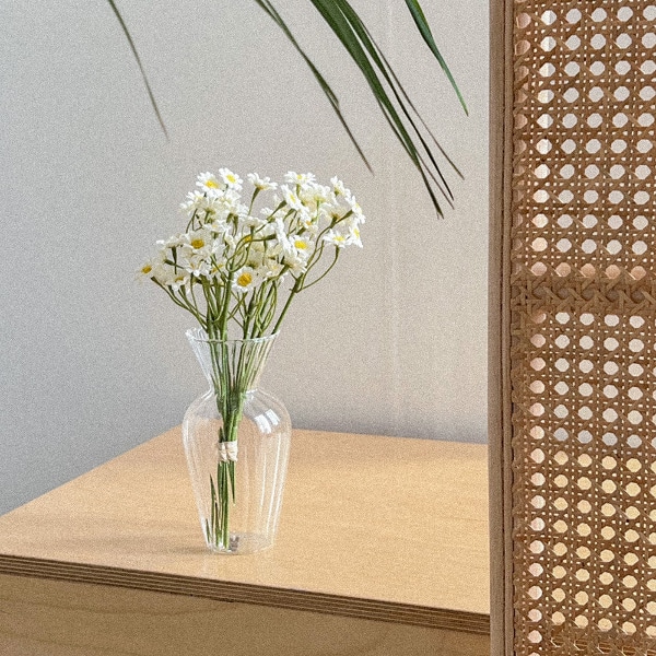 데이지 조화+화병 set