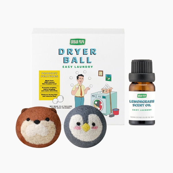 이지런드리 드라이어볼(동물)+오일 세트