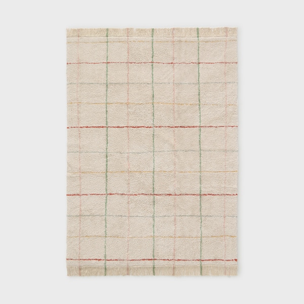 워셔블 러그 - 컬러드라인 2size