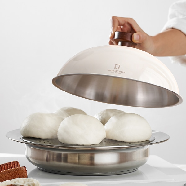IH 올스텐 스팀워머 24cm + 레스팅커버 아이보리 24cm