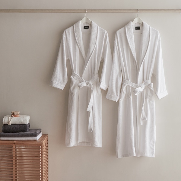 쏠레이 호텔 무연사 배쓰로브 2인세트 (옵션 택1)