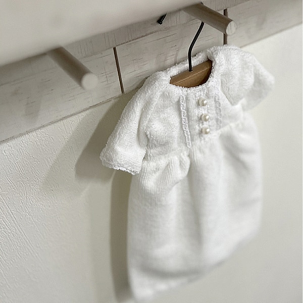  레이스 펄 원피스 주방타올 (3color)