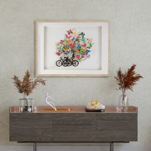 데이비드걸스타인 Happy Hours (Hand Painted Paper Cut)