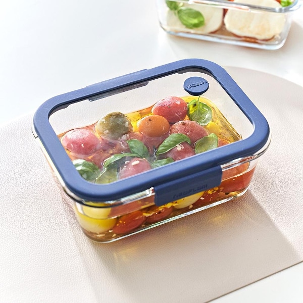 [1+1] 글라쎄Z 진공 내열유리 밀폐용기 1200ml