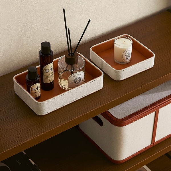 [수납 특가] 쿠에로 정사각 트레이