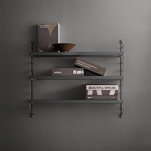 스트링 포켓 다크그레이 Pocket Dark Grey