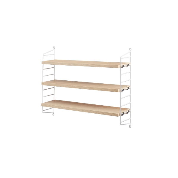 스트링 포켓 애쉬/화이트 Pocket Ash/White