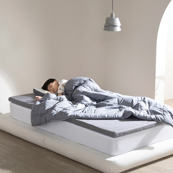 에코369 아기 유아 전용 범퍼 침대 토퍼 매트리스